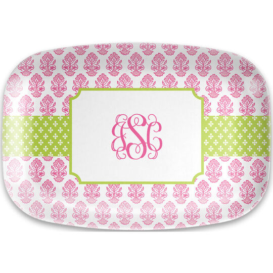 Beti Pink Melamine Platter